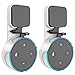 Produktbild Outlet Wandhalterung mit Kurzem Ladekabel für Alexa Echo Dot, platzsparend, Einfach zu Nehmen abheben, Keine chaotisch Drähte Keine Schrauben, weiß, 2 Pack