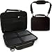 Produktbild igadgitz Schwarz EVA Hart Reise Tasche Schale Cover Gehäuse Hülle mit abnehmbarer schulter riemen für Microsoft Surface Pro 3 & 4 Tablets