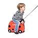Trunki Ride-on Suitcase - Harley the Ladybug (Red)