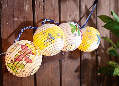 10 Stück, Lampion, Lampenschirme, Papierlampen, Licht Dekoration, Dekoleuchten - 9