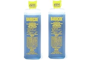 SHAVING FACTORY Barbicide Salon Barbiere Disinfettante Soluzione Professionale 473 ml (Offerta 2 Pezzi)