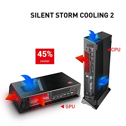 MSI 9S6-B90611-032-H01-0001736 Trident 3 VR7RC-032DE Desktop PC (Intel Core i5-7400, 1000GB Festplatte, 8GB RAM, Geforce GTX 1060, Win 10 Home) schwarz - 6