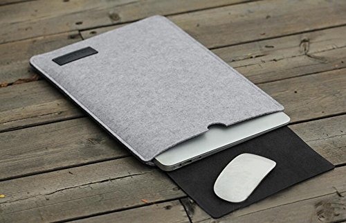 Lenovo Miix 310   320 Laptop Liner Bag  AVIDET Schock-Absorption Soft Notebook Felt Bag f  r Lenovo Miix 310   320  Dunkelgrau 