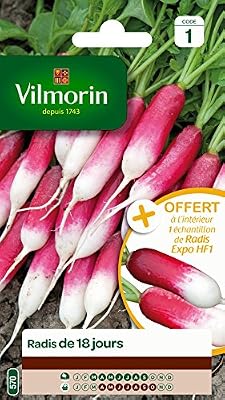 Vilmorin 3882041 Radis Rouge, 90 x 2 x 160 cm