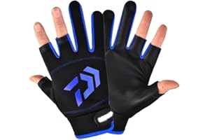 STEJAR Guantes de pesca para hombre y mujer, antideslizantes, para pantalla táctil, para kayak, bicicleta, remo, conducción, canoa, remo