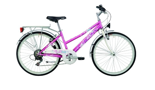 Atala Daisy School Bicicletta per Ragazze, Rosa, 24 Pollici : Sport e tempo  libero