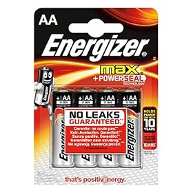 Energizer max lR6 pile aA-lot de 4
