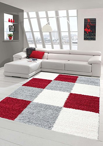 Tapis Shaggy Gris