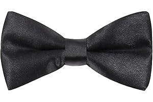 HANERDUN Fliege Herren/Jungen Kinderfliege gebunden mit Hakenverschluß und verstellbar Klassische gebundene für Festlichkeit Hochzeit Anzug Smoking