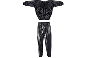 BodyRip Sweat Weight Loss Sauna Suit Exercise Gym Suit Fitness Anti-Rip Workout One Size