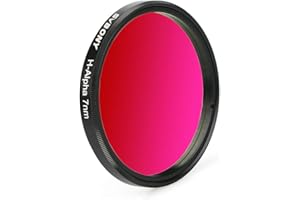 Svbony Telescope Filter 2inch, Light Pollution Filter, H-Alpha 7nm Narrow-Band CCD Filter for Deep Sky Astrophotography