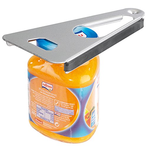 Westmark Vielzwecköffner mit Gummi-Lippe, Länge: 17 cm, Stahl/Gummi, Sieger-Twist, Farblich sortiert, 10494470 - 3