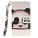 Produktbild Anlike Sony Xperia Z3 Compact / Z3 Mini (4,6 Zoll) Hülle, Handyhülle / Schutzhülle / Ledertasche / Tasche / Case / Cover / Flip Brieftasche [Panda] Bookstyle Kartenfach Standfunktion Handytasche mit Abnehmbar Handy Lanyard für Sony Xperia Z3 Compact / Z3 Mini (4,6 Zoll)