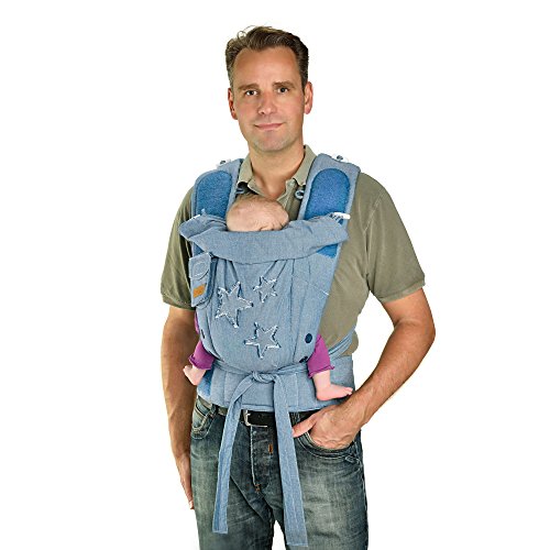 Bondolino - Marsupio porta-bébé comodo in popeline