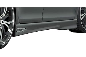 RDX RACEDESIGN Minigonne laterali compatibile con Golf III/Vento/Ibiza/Cordoba 1993-2002/Kadett E/Escort/Orion 1992-1998 'GT4' (ABS)