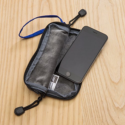 iPhone 7 Plus Case Sleeve, GOX Wasserdicht Shockproof 6 Zoll Kissen Schutzhülle Hülle Tragetasche Tasche Schutzhülle Tasche Dual Zipper Handtasche für Apple iPhone 7/7 Plus (Brauner Inder) - 7