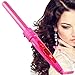 CoFashion Women Professional Automatic 5-in-1 Curling Wand Tongs Quick Heating Time-Saving 180?-210? Ceramic Tourmaline Barrels Salon Studio Hair Styler Tools Curling Iron Set Crimping Iron with Free Heat Resistant Gloves Best Birthday Mother Gift(Red)