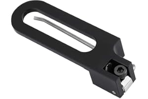 Alomejor Repose-flèche en Aluminium et Repose-flèche magnétique Utilisation pour la Chasse Repose de l'arc Classique