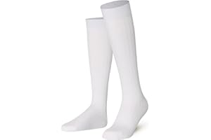 Mysocks Knee High Socks for Women and Men - Soft Combed Cotton Long Socks - Ladies Girls Knee Length Knee Socks