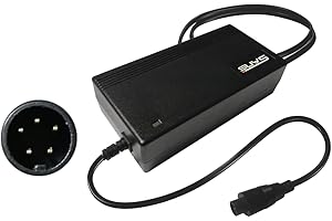 POWATECHNIC Chargeur de batterie rapide 36 V 42 V SV 5 broches pour Joycube Phylion A2B Carrera Pendleton Raleigh Peugeot Pulse Bikes SSLC084V42XH JCLC084V42MH SSLC084V42M