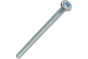 Aerzetix: 10 boulons vis à tête cylindrique M4x70mm DIN7985A Acier zingué Empreinte PH2 cruciforme Phillips C18345