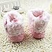 TOOGOO(R) Infant Baby Crochet/Knit Fleece Boots Toddler Girl Wool Snow Crib Shoes Booties