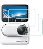 Displayschutzfolie Für Insta360 ONE X2 – 6-teilig, Gehärtetes Glas, Inkl. Reinigungstuch & Werkzeug