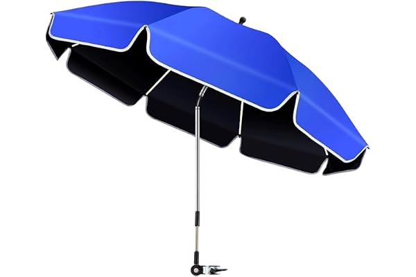 Flexibelt parasollfäste, universell sätestäckningsenhet, klämparaply med full rotation, solblockerande utrustning för fritid, uteplats skyddstillbehör med säker struktur för reseäventyr