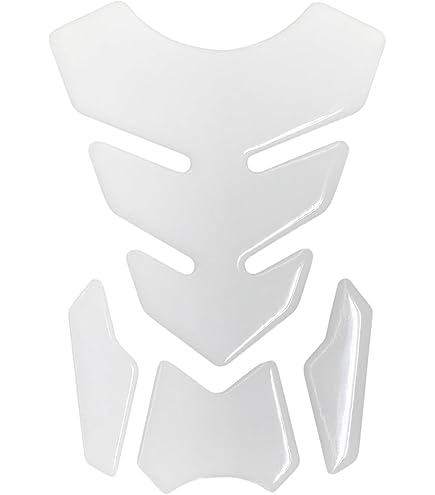 Autodomy Motorcycle Tank Protection Black V1 20 X 12.5 Cm | Adhesive Tank Protection Tankpad Sport For Motorcycles Universal