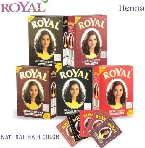 Royal Henna - 7 Colours !! (Dark Brown)