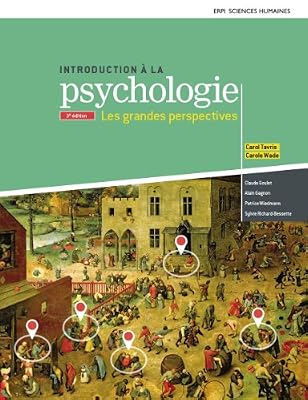PEARSON (France) Introduction à la psychologie : Les grandes perspectives