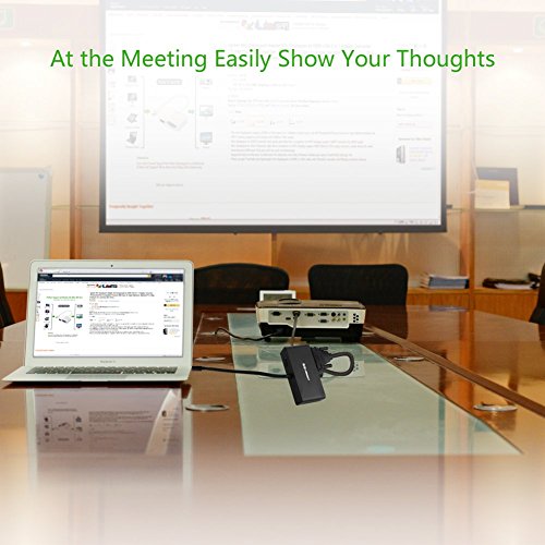 UGREEN 3 in 1 Mini DisplayPort Thunderbolt auf HDMI DVI und VGA Adapter Kabel Konverter für Apple Macbook, Macbook Pro, iMac, Macbook Air,Mac Mini,Microsoft Surface Pro 1 2 3 und Lenovo ThinkPad X1 Carbon - 4