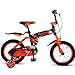 Produktbild ZXUE Faltendes Fahrrad der Kinder 14/16/18 Zoll-Jungen-Radfahrenmädchen 3-12 jähriges Baby-Kind-Gebirgsfahrrad (Farbe : A, größe : 14 inches)