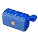 Produktbild Bluetooth Lautsprecher, DOSS E-Go Bluetooth Lautsprecher Boxen Soundbox mit besserem Bass Drahtloser Tragbarer IPX6 Wasserdichter Lautsprecherbox für iPad, Tablet und Andere Android Geräte Blau