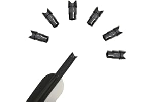 ZZYB 50pcs Encoche de Flèche en Plastique pour Arbalète Tir à l'arc Flèche Encoches Remplacement Arrow Nocks Chasse des Queues de Arbalète Flèche ID 7.6mm