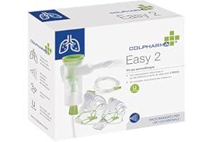 Colpharma Kit Easy 2 Kit per Aerosolterapia ad Alta Efficienza