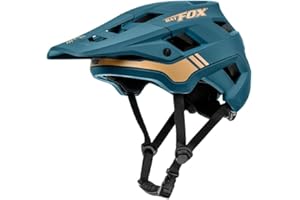 FUNTHY BATFOX Casco da bicicletta, leggero, per MTB e bici da strada, traspirante, con visiera, per adulti e ragazzi, per BMX, skateboard, pattinaggio, Dirt Bike, taglia regolabile