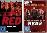 R.E.D. - �lter. H�rter. Besser/R.E.D. 2 - Noch �lter. H�rter. Besser im Set - Deutsche Originalware [2 DVDs] - Morgan Freeman, John Malkovich, Helen Mirren, Mary-Louise Parker Bruce Willis