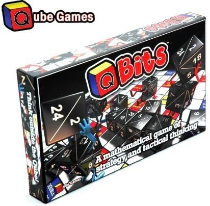 Qube Games, QBits A Tactical Mathematical Family Game of Strategy, 99001