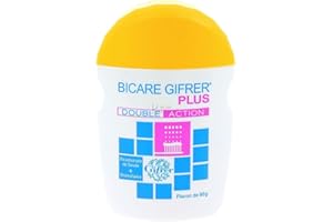 Gifrer Bicare Plus Bicarbonate de Soude + Bromélaïne Mentholée 60 g