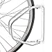 Produktbild IceFox Relaxdays Fahrradständer zur Wandmontage, Wandhalterung für 1 Fahrrad, Klappbar, HBT: 32,5 x 9 x 28,5 cm, silber
