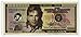 Produktbild Patrick Swayze $Million Dollar$ Novelty Bill Collectible by Patrick Swayze Collectibles
