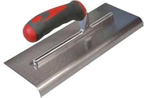 Faithfull Edging Trowel Soft Grip Handle 11 x 4.3/4in