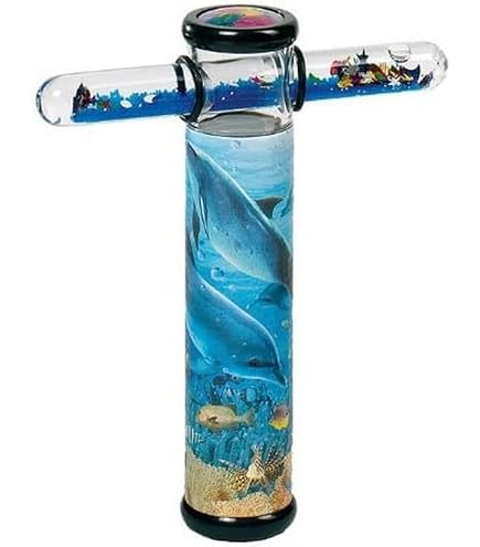 Keycraft Tube Kaléidoscopique Multicolore – Jouet Optique Rétro En étain, Dès 3 Ans, Couleurs Assorties (réf. 9700145)