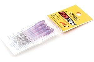 CUESOUL TERO AK7 Alberi per Freccette con Gradiente di Colore telescopico a Molla Incorporato, Set di 4 Pezzi