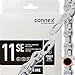 Produktbild Connex Kette 11fach 11sE Nickel/Edelstahl 132Gl. Karton + SCHLAUCHFLICKEN