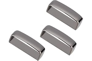 KGDUYC 3pcs Anillo de Cinturón Acero Inoxidable Belt Loop Hombres Hebilla Keeper para Cinturón Fijación Accesorios