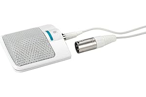 MONACOR IMG Stageline ECM-306B/WS Flat Microphone