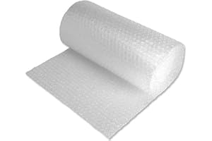 Bargain Factory Extra Large 300mm X 5m Roll of Quality Bubble Cushioning Wrap Roll - Strong, Affordable, and Ideal for House Moving, Removals, Packing, Shipping, and Mailing