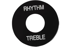 Gibson Gear PRWA-020 Rondella di Guarnizione Selettore, con Impronta Bianca, Nero